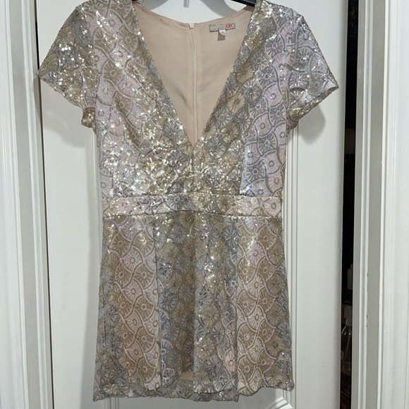 Gianni Bini Sequin Romper - Picture 7 of 8